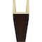 Ekena Millwork 3-Sided (U-beam) Sandblasted Endurathane Faux Wood Ceiling Beam, Premium Mahogany, 4"W x 8"H  x 8'L BMSD3C0040X080X096ZM - alternate 8